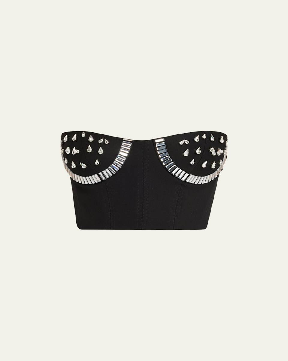 Crystal Watermelon Cup Bustier Top